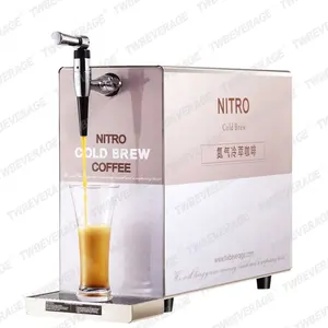 ice coffee machine to make nitro cold brew coffee in convenience shop or restaurant for commercial use