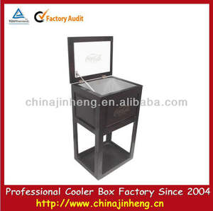 Con aislamiento de madera enfriador de <span class=keywords><strong>vino</strong></span>, De madera que cesta, Exterior <span class=keywords><strong>del</strong></span> partido más fresco - Product Image 4