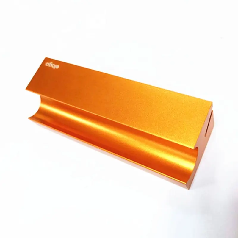 OEM precision anodize extruded led aluminum alloy profile at Guangdong manufacturer