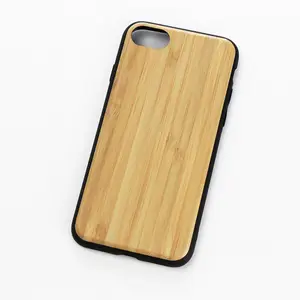 Blank Hout + TPU Custom Ontwerpen Houten Mobiele Telefoon Case Voor iPhone X