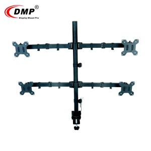 Bàn Màn Hình Cánh Tay cho Quad 13 ~ 24 "LCD LED Màn Hình Bảng Top <span class=keywords><strong>Monitor</strong></span> Núi Bracket - Product Image 2