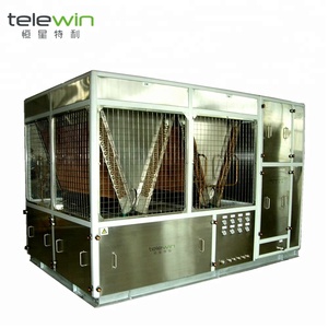 Unité de <span class=keywords><strong>climatisation</strong></span> extérieure emballée sur le toit avec composant de moteur à noyau anti-corrosion résistant aux intempéries, protection contre le brouillard salin - Product Image 2
