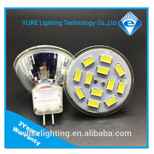 2700K DC12V input sin vidrio frontal MR11 3W LED Spotlight - Product Image 4