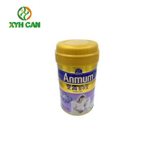 Large 800g-1000g Metal Food <strong>Can</strong> Empty <strong>Tin</strong> with Powder <strong>Milk</strong> Shape for Sugar Tea Candy Cookie Storage Gifting Logo Printed - Product Image 5