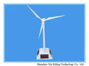 XRF molino de viento con energía solar, regalos solares y juguetes para 2012