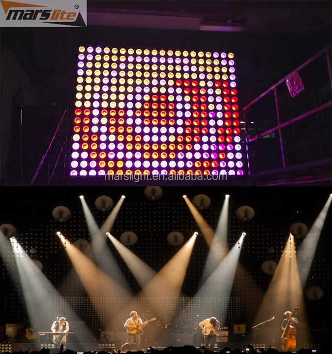 2021 High Bright 16pcs 3 in 1 Rgb Led matrix Pixel Light Cob