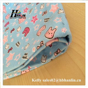 Tela de franela de algodón con estampado seguro y cálido, tela de franela acolchada para uso en bebés - Product Image 5