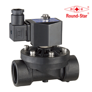 2WSL Kunststoff-Wasser magnetventil, 1/2 "-2", DC12V AC220V - Product Image 2