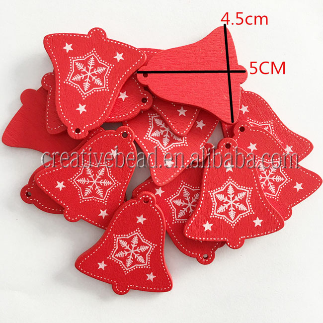 ULTNICE Bottoni Decorativi In Legno Per Natale – 40g Di Pulsanti Colorati A Forma Di Cuore E Fiocco Di Neve Per Cucito E Scrapbooking