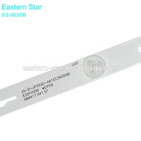 Bande lumineuse LED pour téléviseur ES-063 (2) JS-D-JP3220-061EC(60308) MS-L1220 V2 à utiliser pour téléviseur 32'' Barre LED