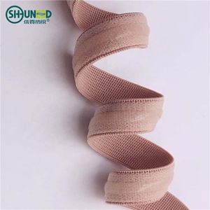 속옷 브래지어 스트랩을위한 맞춤형 폭 탄성 폴리 에스테르 미끄럼 방지 실리콘 테이프 - Product Image 3