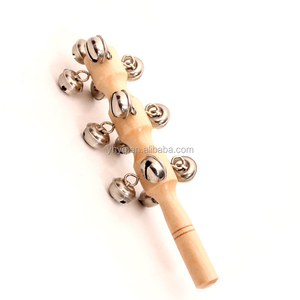 Percussion Hand glocke <span class=keywords><strong>Jingle</strong></span> Bell Musik instrument