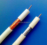 RG59 RG6 Coaxial Câble CU/ CCS pour système DE caméra DE VIDÉOSURVEILLANCE SYV75-5
