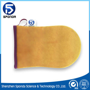 Doble Cara de Terciopelo Bronceado Guantes Para El Bronceado, guante Para Autobronceador - Product Image 4