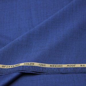 Tela de Sarga Teñida con Hilo 100% Lana Merino, la Más Vendida, para Trajes de Hombre - Product Image 3
