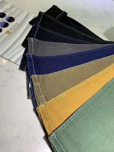 सुपर लोचदार तुर्की सूती कपड़े जींस डेनिम नई पुरुषों के लिए मिंट ग्रीन डेनिम - Product Image 2