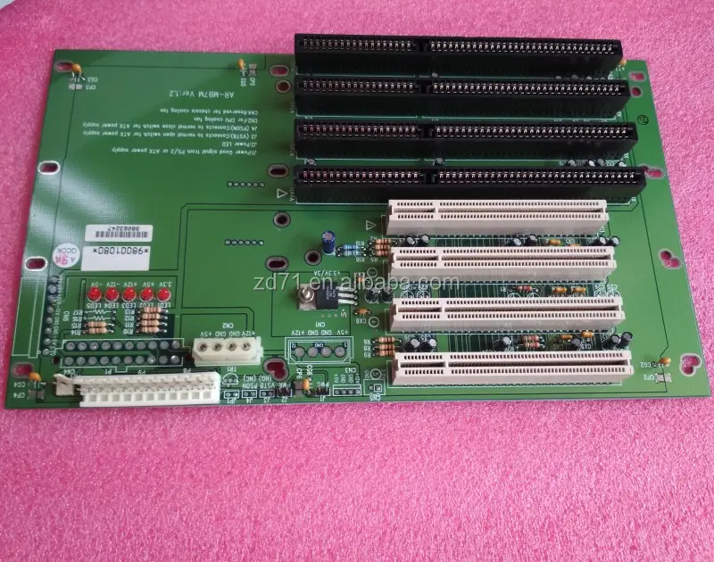 AR-MB7M industrial 4 x PCI 4 x ISA Passive Backplane system board tested working