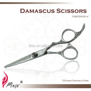 กรรไกรตัดผมมืออาชีพเหล็กดามัสกัส - Product Image 2