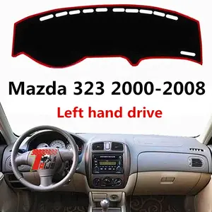 Taijs แผงหน้าปัดรถยนต์สำหรับ Mazda,แผ่นปูคอนโซลหน้ารถสำหรับ Mazda ปี323ขนาด2000-2008