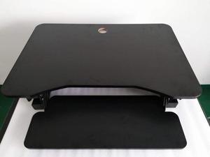 Rehausseur de <span class=keywords><strong>bureau</strong></span> ergonomique réglable en hauteur <span class=keywords><strong>avec</strong></span> <span class=keywords><strong>plateau</strong></span> pour clavier <span class=keywords><strong>coulissant</strong></span> - Product Image 4