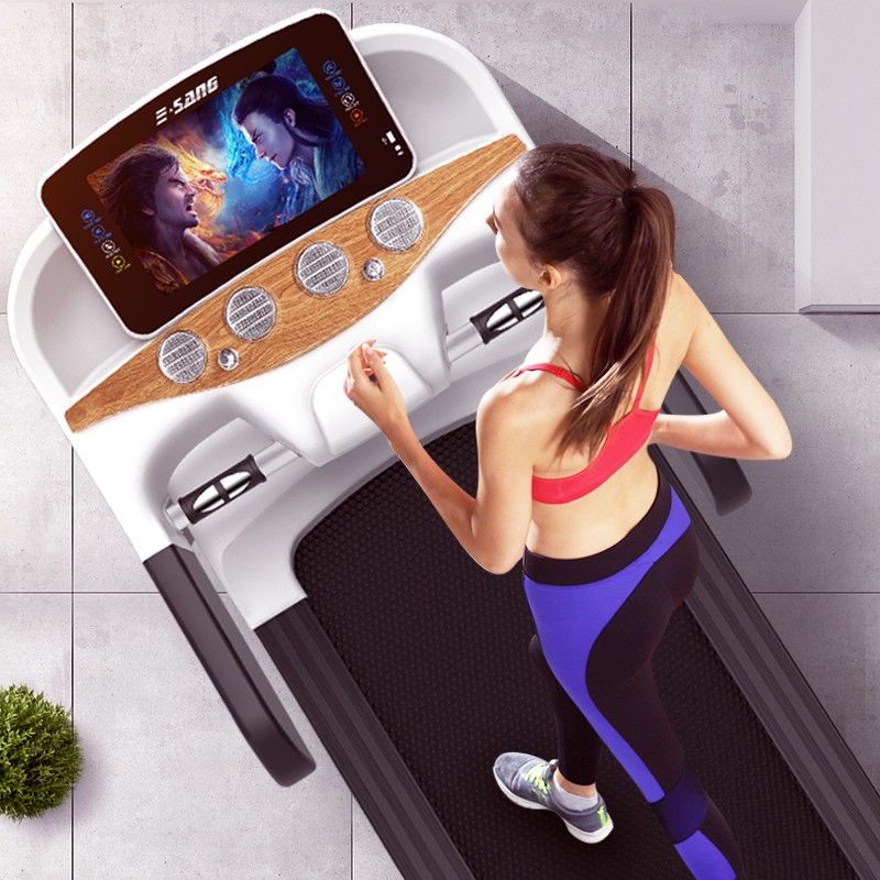 Моторизованный упражнения многофункциональная беговая дорожка складная оборудование для бодибилдинга кардио спортивный беговой тренажер