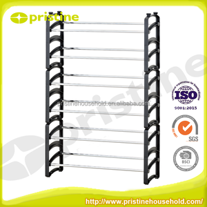 Pristine ชั้นวางรองเท้า SH44A แบบปรับได้10ชั้น, ชั้นวางรองเท้าแบบตั้งได้ประหยัดพื้นที่สำหรับทางเข้าบ้าน - Product Image 2