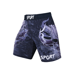 Custom Men's Quick Dry Printed <strong>Short</strong> Pants Sports <strong>Grappling</strong> BJJ Martial Arts MMA <strong>Shorts</strong> - Product Image 4