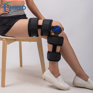 Nvorliy Hinged ROM 무릎 받침대 관절염, ACL, PCL, 반월 상 연골 눈물, 힘줄, 골관절염에 대한 조정 가능한 무릎 이모빌라이저 지원 - Product Image 5