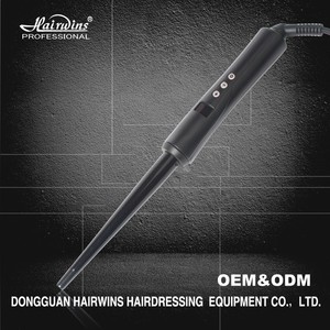 2015 Cono LCD profesional de la belleza del hierro rizador de pelo Plancha de pelo Accesorios Salon - Product Image 6