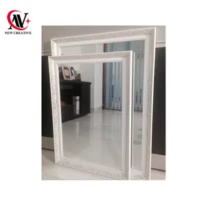 직사각형 흰색 한국 욕실 거울 큰 장식 거울
