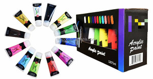 Peinture acrylique colorant sans toxique, 75ml/Vol, étiquette privée - Product Image 2