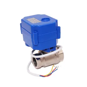 家庭用スマート水流制御用1/2、3/4、1インチノーマルオープンウォーターソレノイド電気バルブDC12V AC220V