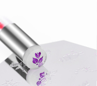 Offre Spéciale – Ensemble de Pinceaux Légers en Plastique Rose pour Ongles : Gel Constructeur, Peinture, Liner, Estampage et Dessin Nail Art