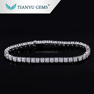 Che cosa è moissanite ne vale la pena moissanite bracciali fashion designer - Product Image 3