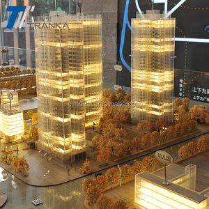 Chất lượng cao LED chiếu sáng kiến trúc mô hình quy mô, diorama mô hình làm - Product Image 5