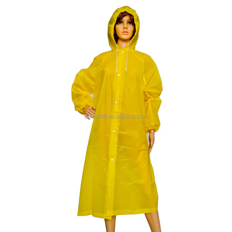 Women Sexy Pvc Raincoat Yellow Duck Raincoat