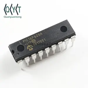 PIC16F628A Pic 16F628A 8-Bit Cmos Microcontroller Nano Chip Ic PIC16F628A-I/P 18-Pin Flash 3.5KB 20mhz