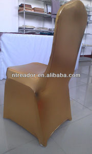 Spandex metálico lame <span class=keywords><strong>cubiertas</strong></span> <span class=keywords><strong>de</strong></span> la silla, cubierta <span class=keywords><strong>de</strong></span> la silla del lycra, estiramiento silla cubre - Product Image 4