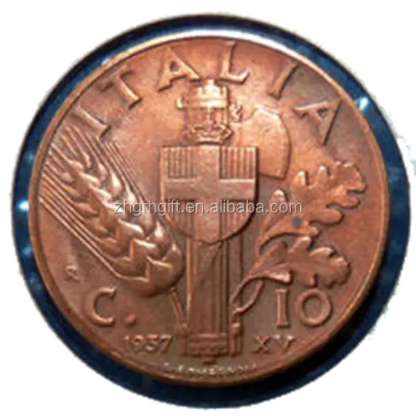중국 공장 맞춤형 가짜 동전 오래된 이탈리아