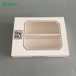 Thiết kế ngăn kéo Sushi Hộp ngăn PVC cửa sổ làm bằng giấy bền đường bé thực phẩm UV lớp phủ matt cán bóng dập nổi" - Product Image 1