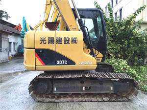 Mini pelleteuse d'occasion Cat 307C 307D 307E 307.5 - Product Image 4