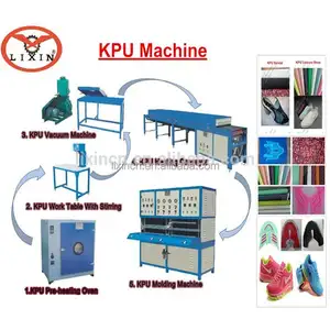 China CE KPU shoe vamp make up moulding machine