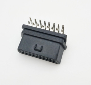 ปลั๊กตัวเมีย OBD ตัวเมียแบบ J1962พร้อมขาแบบชุบนิกเกิล90องศาซ็อกเก็ตตัวเมีย OBD2ขั้วต่อออโต้ OBD - Product Image 2
