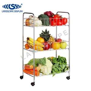 Металлический выставочный стеллаж для супермаркета, витрина для овощей, фруктов и овощей, напольный выставочный стенд для фруктов