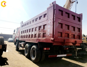 Utilisé 6x4 375 hp 12 roues Sinotruk HOWO Camion à benne basculante; 375HP Robuste Largement Utilisé Camion À Benne basculante À Vendre - Product Image 2