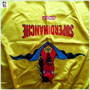 Capes de <span class=keywords><strong>super</strong></span>-<span class=keywords><strong>héros</strong></span> déguisées de couleur jaune imprimées personnalisées et bon marché avec masque pour les yeux HPC-0576 - Product Image 6