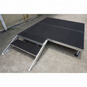 휴대용 알루미늄 DJ 부스 강하고 튼튼한 중고 무대 - Product Image 3