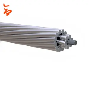 Alta calidad ASTM Conductor desnudo ACSR Conductor de aluminio Cable de alimentación