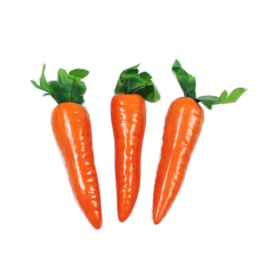 Товары для бизнес-мероприятий, искусственные овощные пластиковые поддельные моркови для украшения окон магазинов