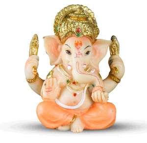 QT0082 Dios indio trompa <span class=keywords><strong>de</strong></span> elefante Dios arcilla Resina <span class=keywords><strong>de</strong></span> silicona molde jabón vela molde - Product Image 1